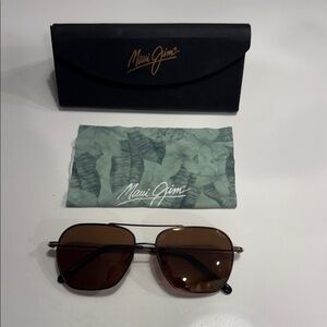 Maui Jim Sunglasses with Brown Lenses
